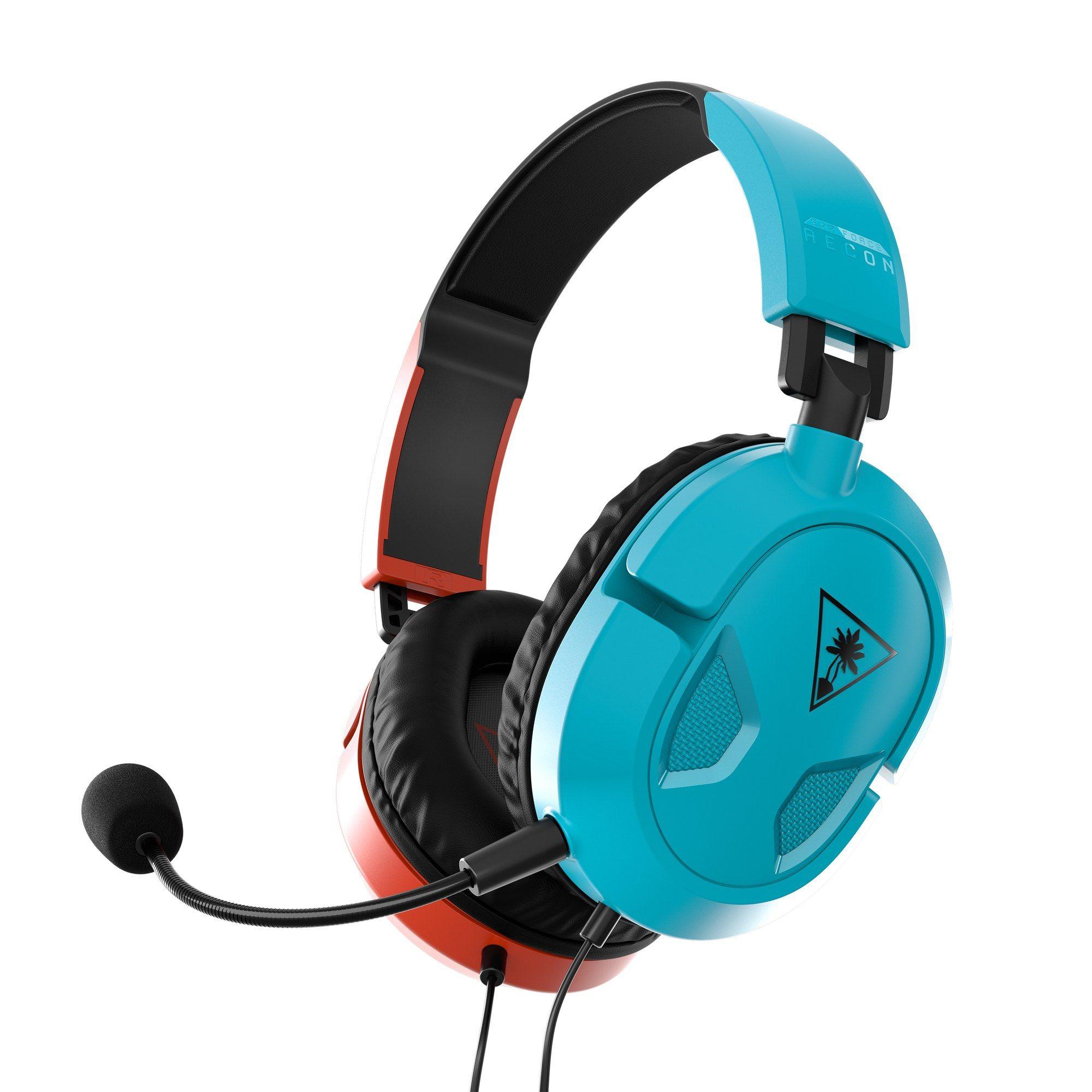 Headset Gaming TURTLE BEACH Recon 50N (Binaural - Com fios - Circum-aural - Vermelho/Azul) — miniatura 2