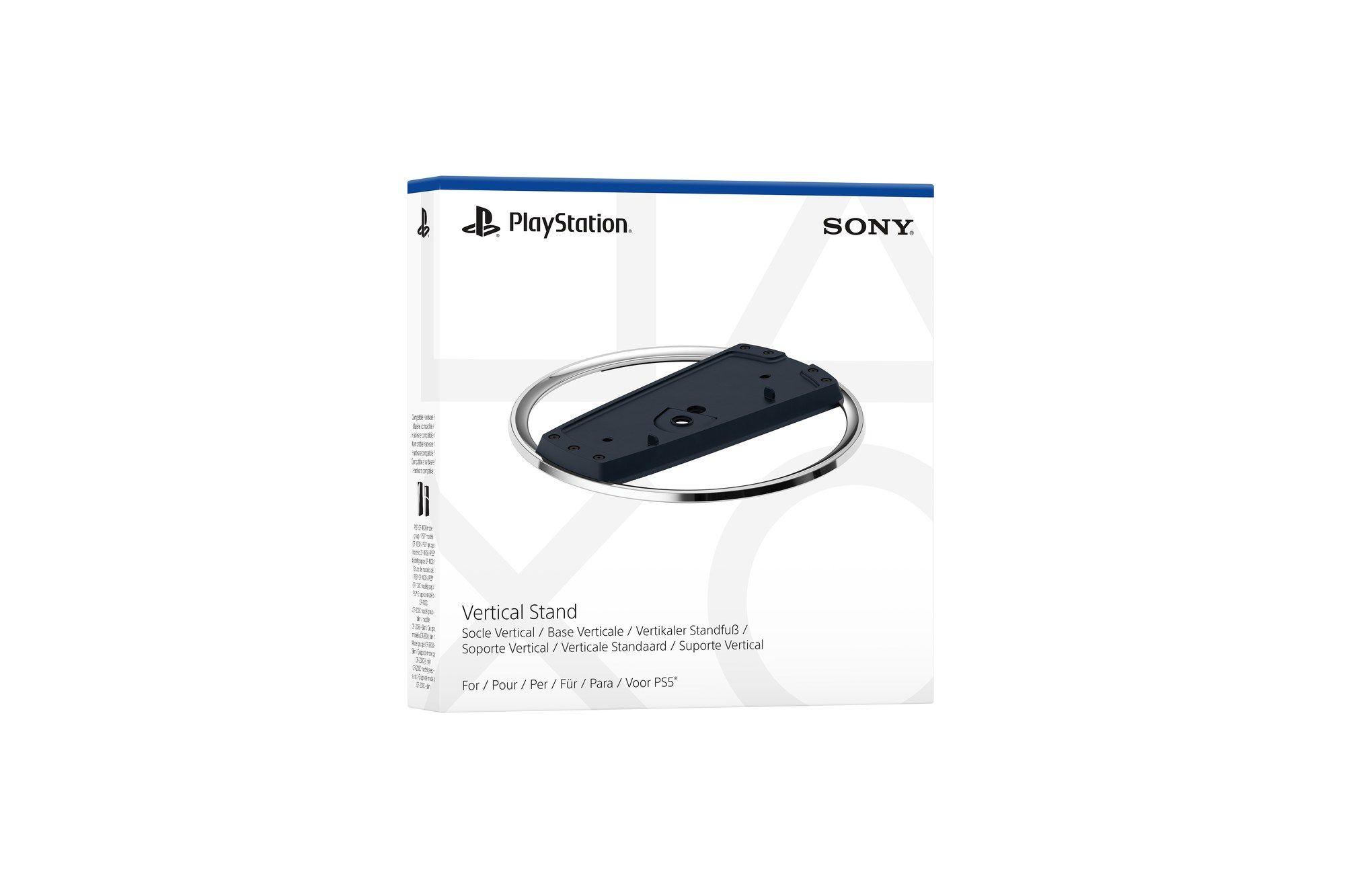 Suporte Vertical para Consola SONY PlayStation 5 Slim 9579533 (Preto e Cromado)