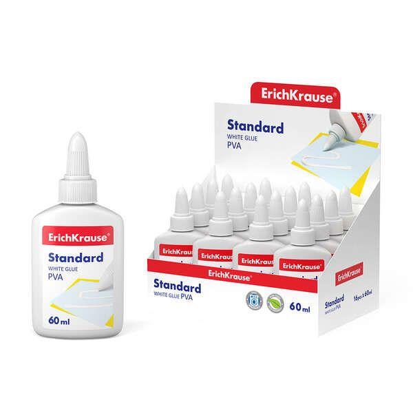 Cola Branca PVA ERICHKRAUSE EasyStick 60 ml (Branco)