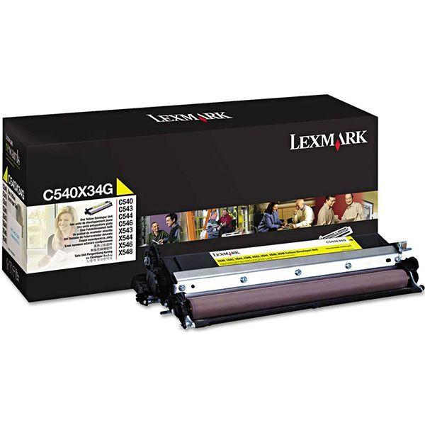 Unidade de Revelação LEXMARK C540X34G (30000 páginas - Amarelo), miniatura 2