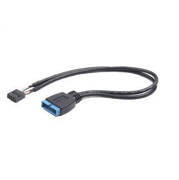 Cabo Adaptador Interno GEMBIRD CC-U3U2-01 (Motherboard de PC - Preto)