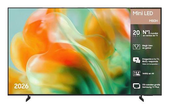 Televisão SAMSUNG TV TU65M80HAUXXC (65" - 4K Mini LED - Smart TV - Preto), imagem 1