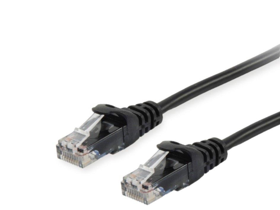 Cabo de Rede EQUIP EQP831 (0,15 m - Cat6A - RJ-45 - Preto)