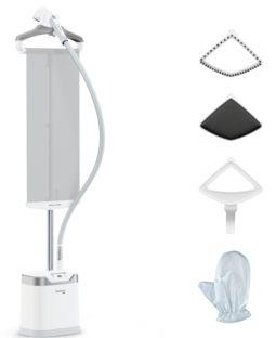 Vaporizador Vertical ROWENTA Pro Style Care IS8470D1 (2000 W - 1,3 l - 42 g/min - Branco e Prateado)