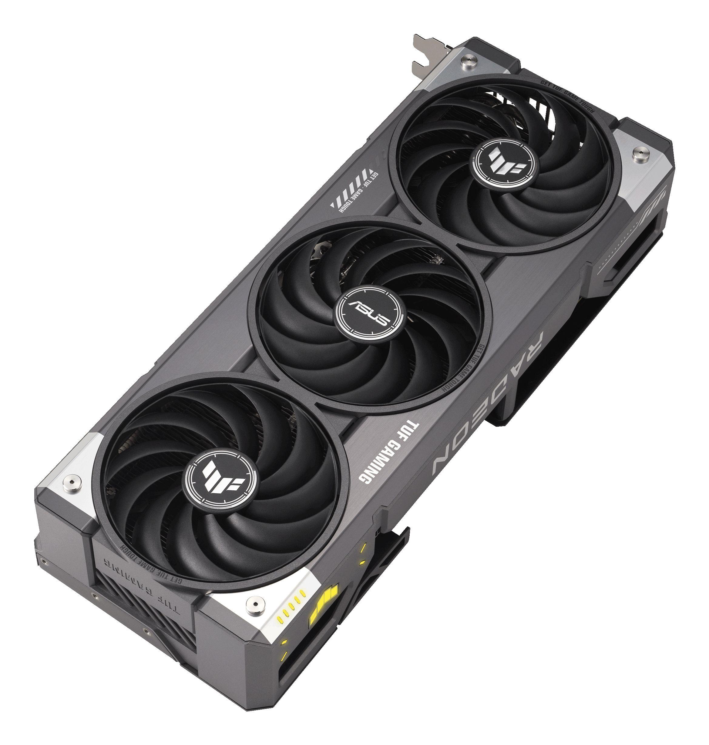 Placa Gráfica ASUS TUF Gaming Radeon RX 9070 XT OC (Radeon RX 9070 XT - 20 Gbit/s - 16 GB - Preto e Prateado), miniatura 5