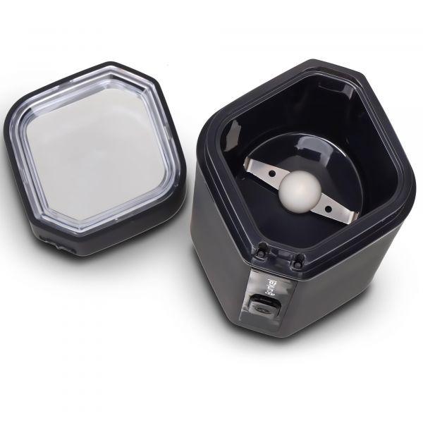 Moinho de Café Elétrico GRUNKEL MO-150R (150 W - 50 g - Altura 17 cm - Preto), miniatura 3