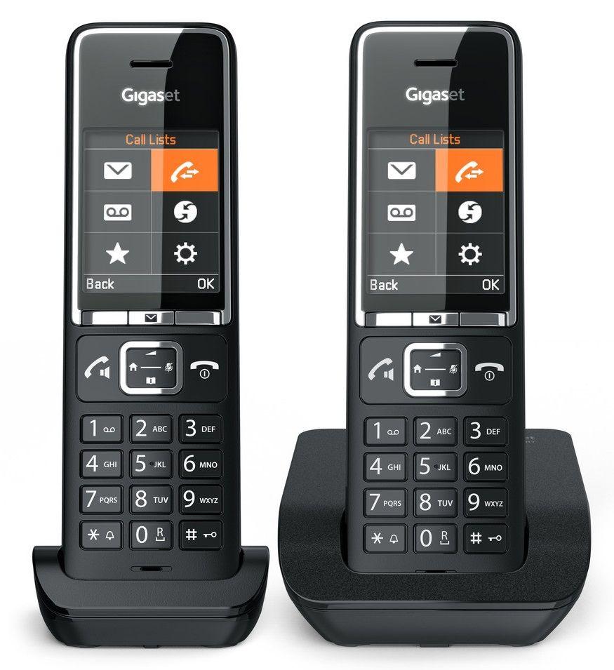 Telefone Sem Fios GIGASET COMFORT 550 Duo (17 h - Preto), miniatura 2