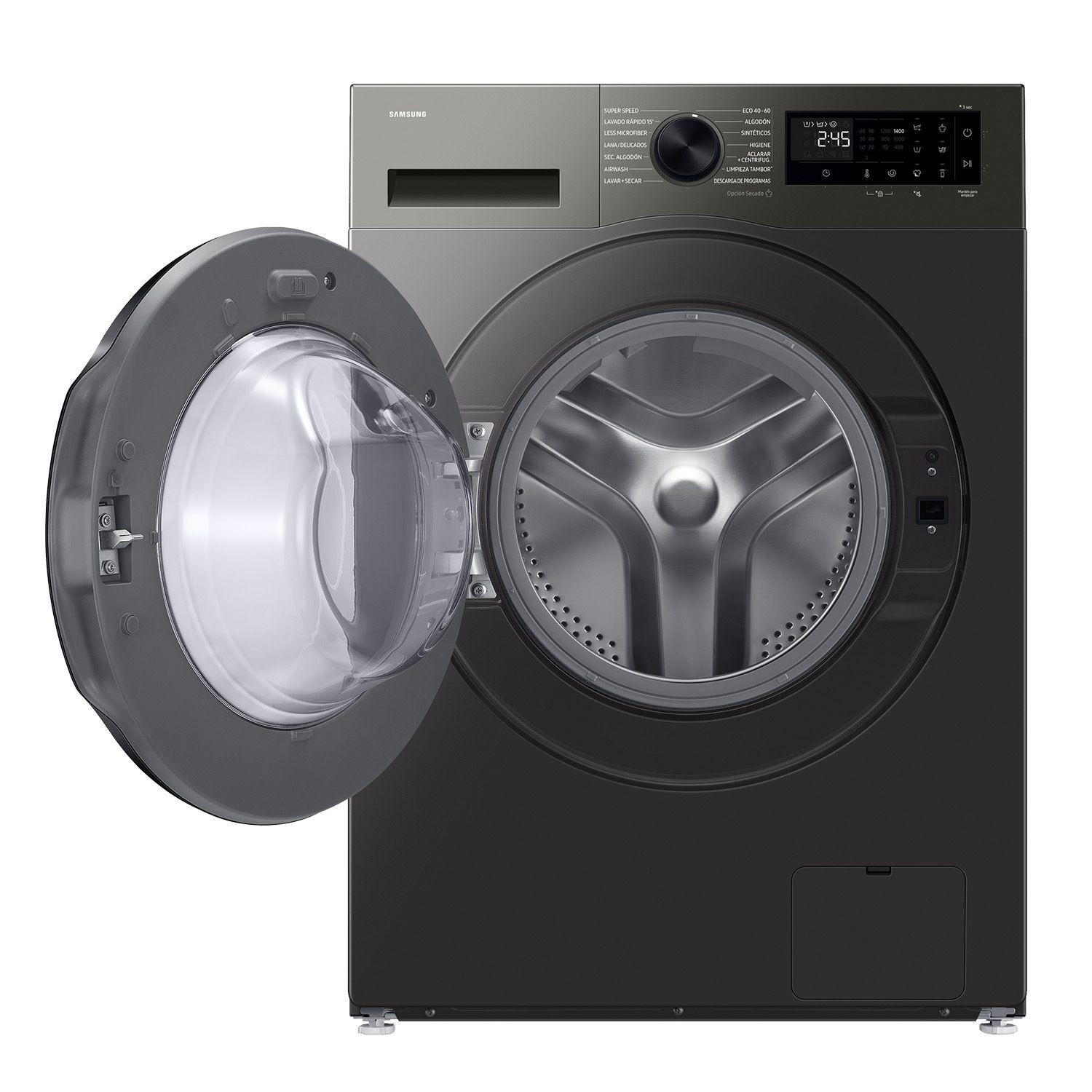 Máquina de Lavar e Secar Independente SAMSUNG WD90HG5U34BXEC (B - 9 kg - 6 kg - Inox), miniatura 2