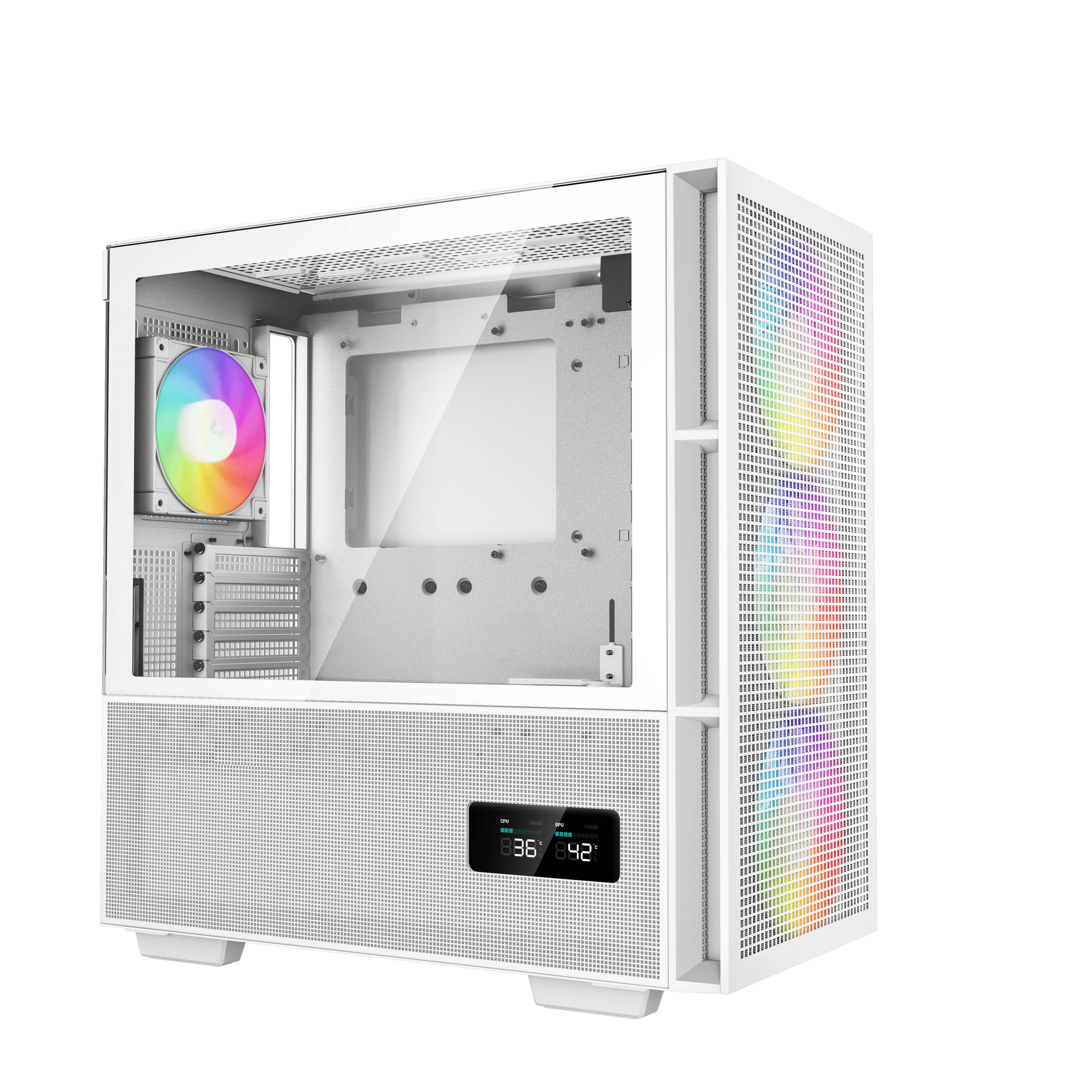 Caixa PC DEEPCOOL CH560 Digital (ATX, EATX, micro ATX, Mini-ITX - ATX, PS2 - Midi Tower - Branco) — miniatura 2