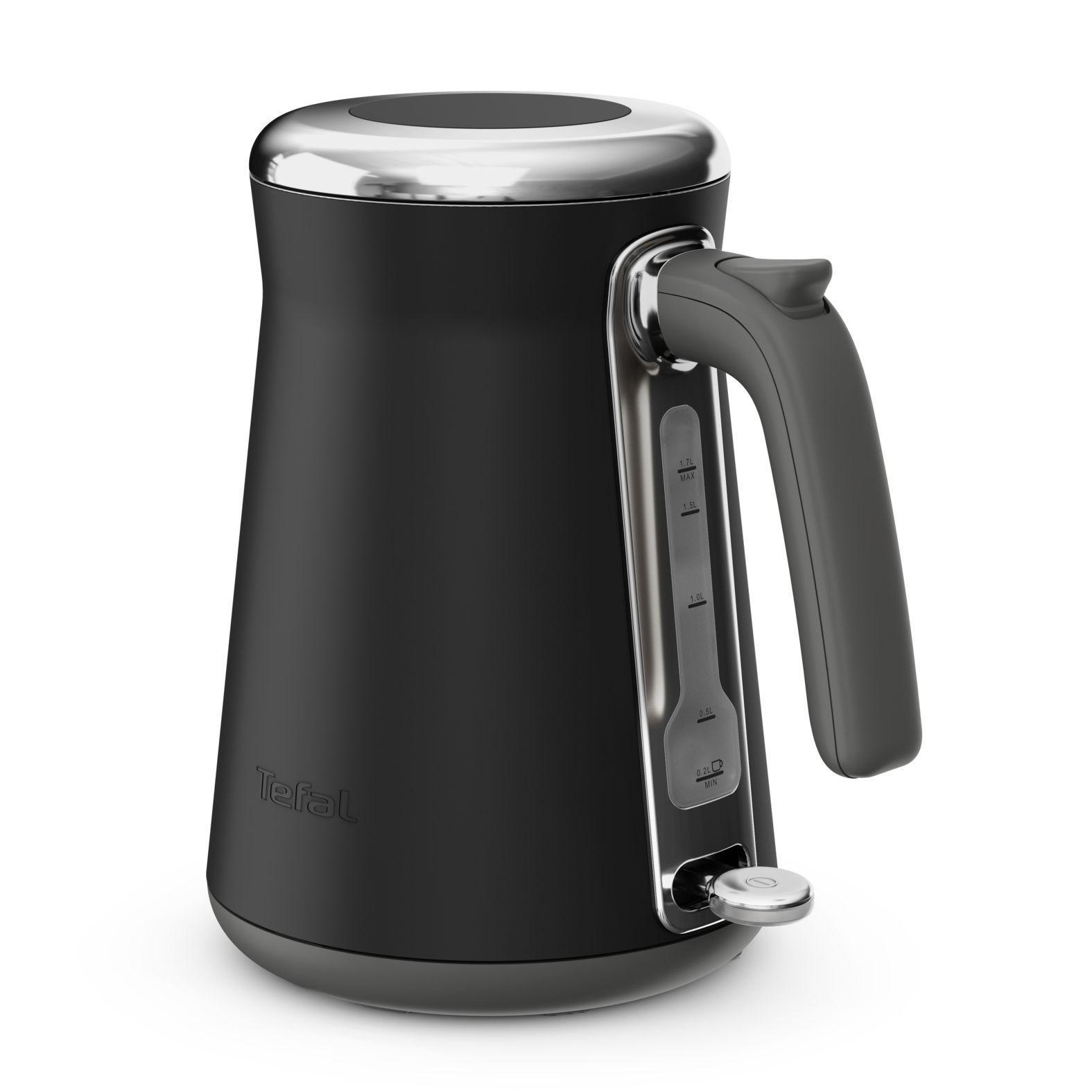 Jarro Elétrico TEFAL KI6668E0 (2400 W - 1,7 l - Aço inoxidável - Preto/Inox), miniatura 3