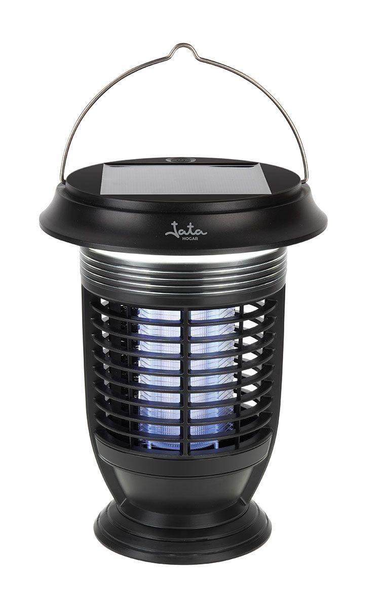 Mata-Mosquitos Elétrico e Candeeiro Solar JATA MELI0420 (Preto)