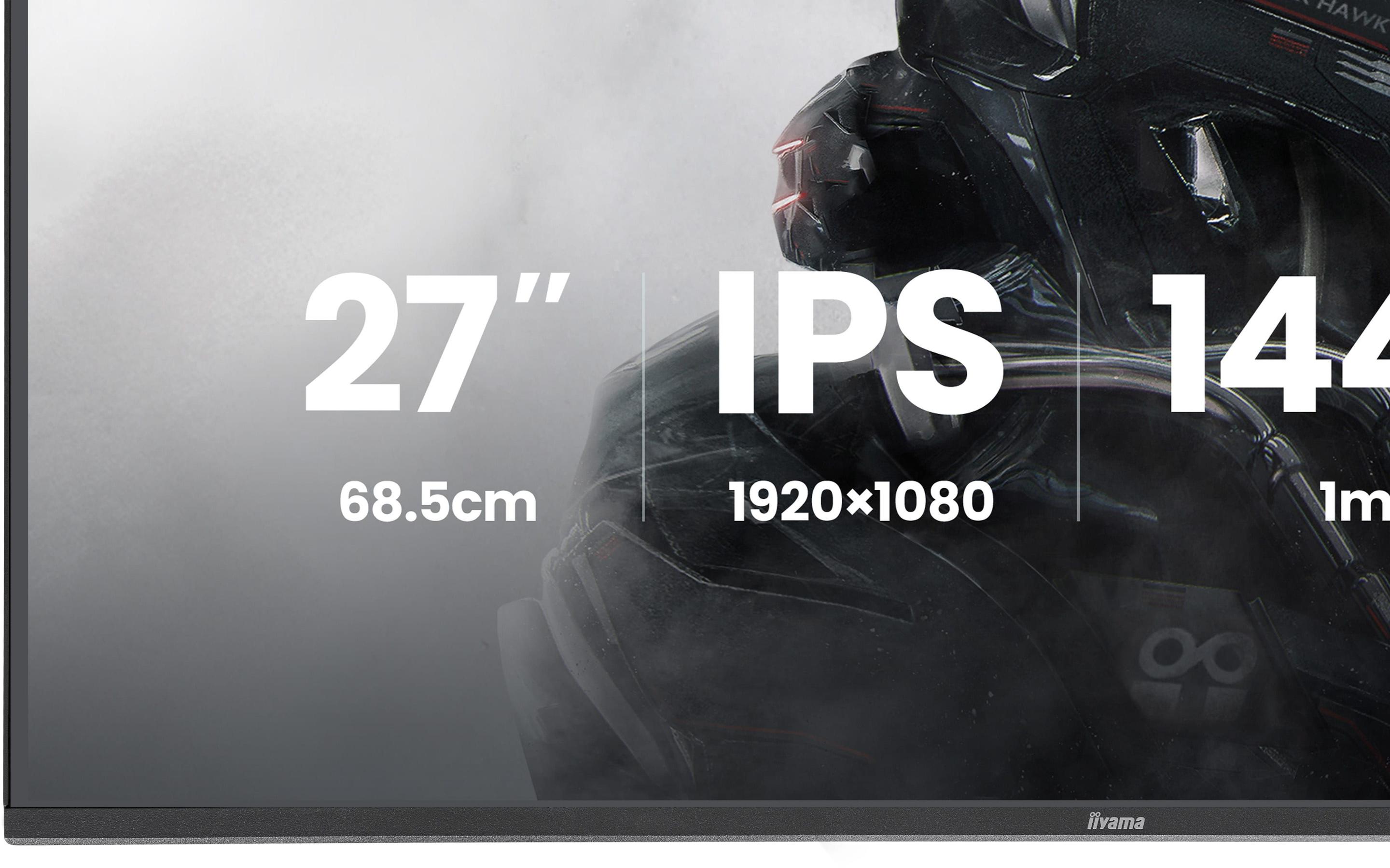 Monitor IIYAMA G-MASTER GB2741HSU-B1 (27" - IPS - 144 Hz - Preto) — miniatura 9