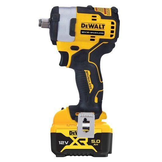 Chave de Impacto DEWALT DCF901P2-QW (12 V - 1/2″ - 340 Nm - 2 x 5 Ah - Preto/Amarelo), miniatura 3