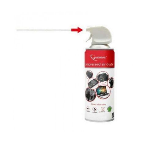 Spray de Ar Comprimido para Limpeza GEMBIRD CK-CAD-FL600-01 (Preto, Vermelho e Branco)