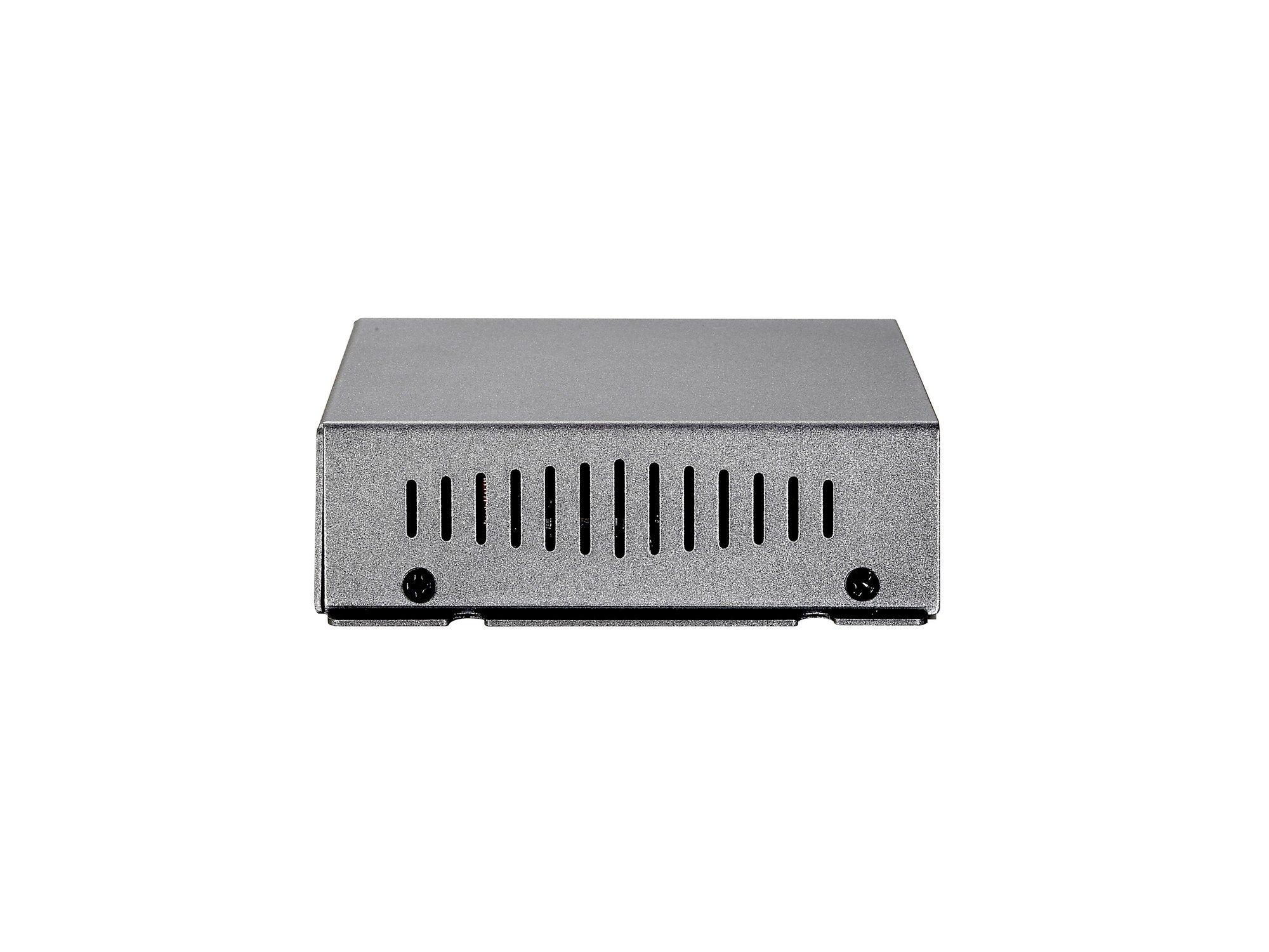 Switch PoE de Rede LEVEL ONE FSW-0513 (Fast Ethernet - 48 KB - 1 Gbit/s - Preto/Cinzento), miniatura 4