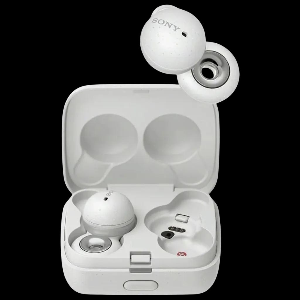 Auscultadores SONY LinkBuds WF-L900 (Auscultadores True Wireless - Bluetooth 5.2 - Branco)
