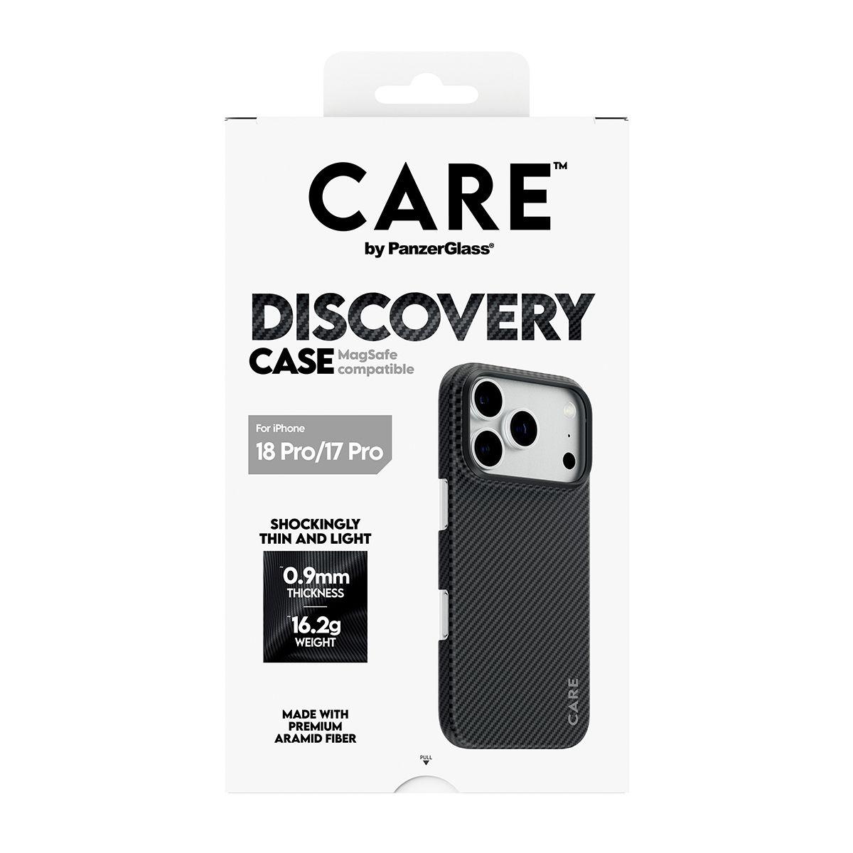 Capa PANZERGLASS CARE Discovery Case para iPhone 17 Pro (MagSafe - Preto), miniatura 3