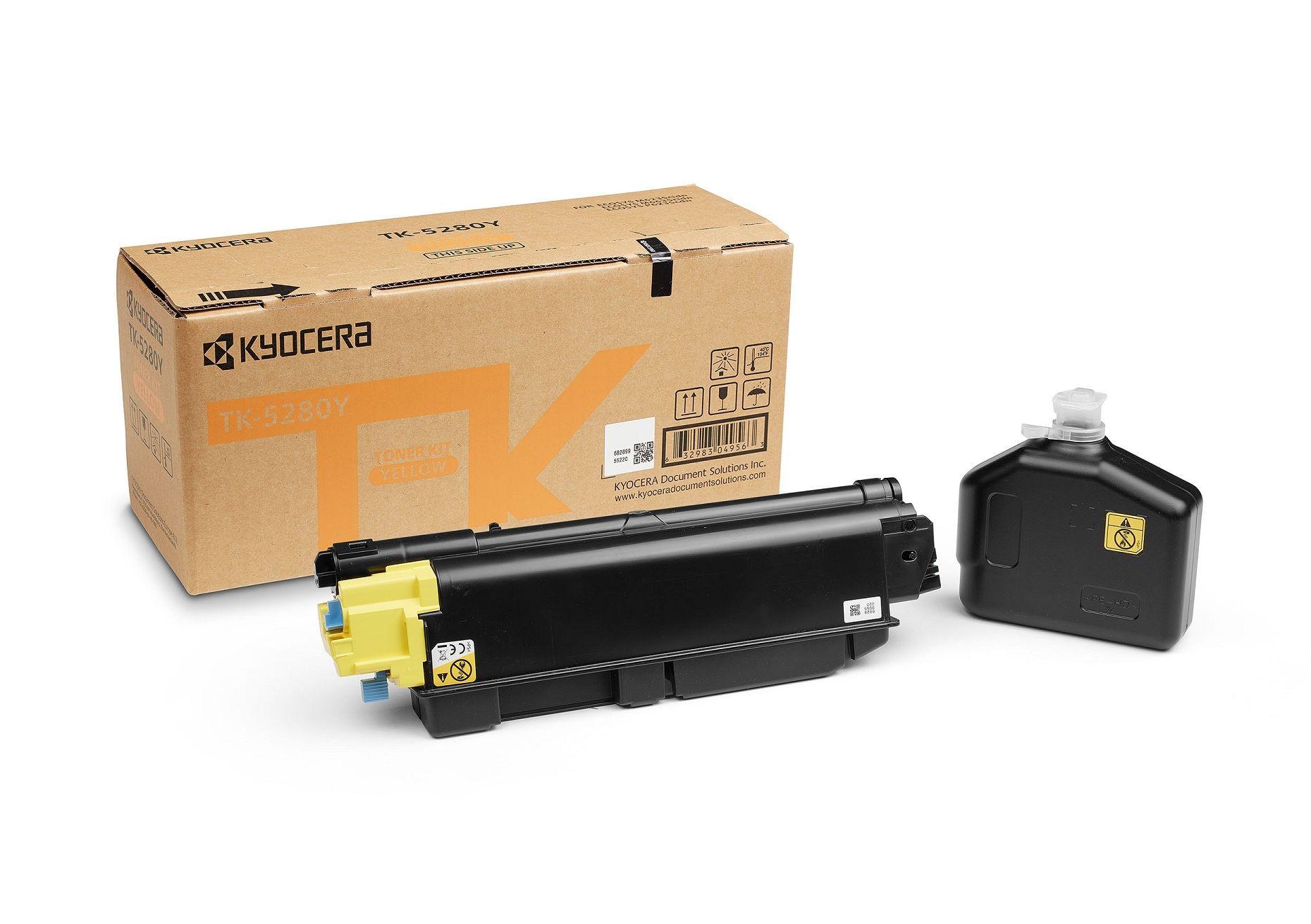 Toner KYOCERA TK-5280Y (11 000 páginas - Amarelo), miniatura 2