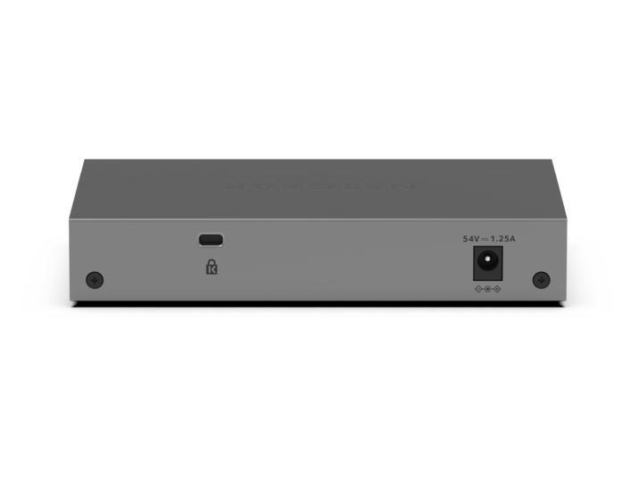 Switch Gerido NETGEAR GS108EP (Gigabit Ethernet - 1,5 MB - 16 Gbit/s - Cinzento) — miniatura 5