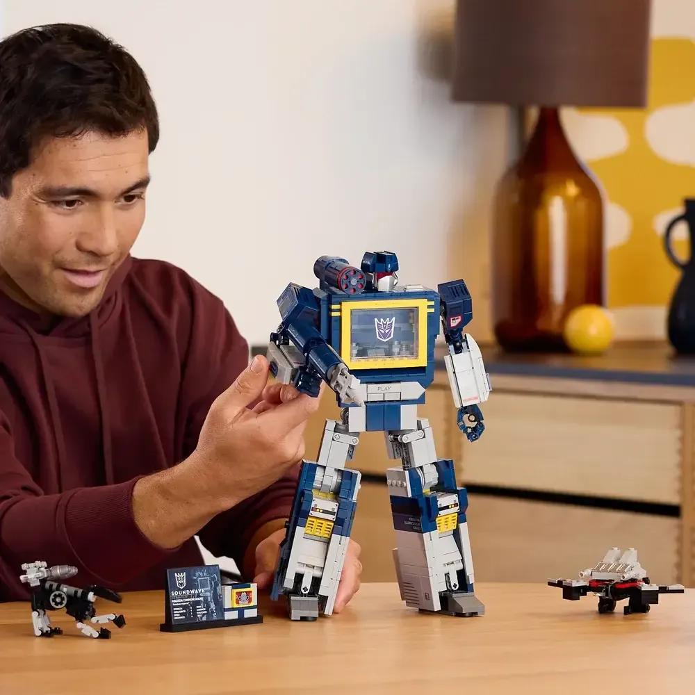 LEGO 10358 Icons Transformers: Soundwave (18+ anos - 1505 peças), miniatura 5