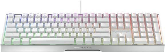 Teclado CHERRY XTRFY MX 3.1 (DE - CHERRY MX2A Brown - Completo - Branco/Prateado)