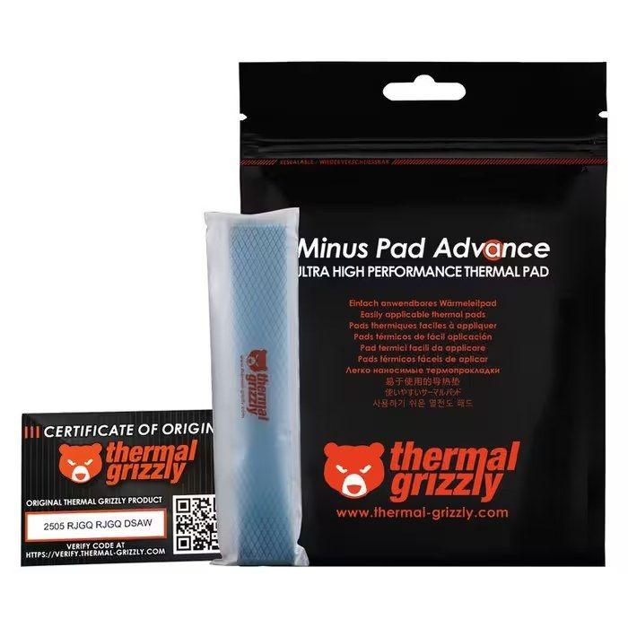 Almofada Térmica THERMAL GRIZZLY Minus Pad Advance (Almofada térmica - 4 unidades - Azul) — miniatura 4