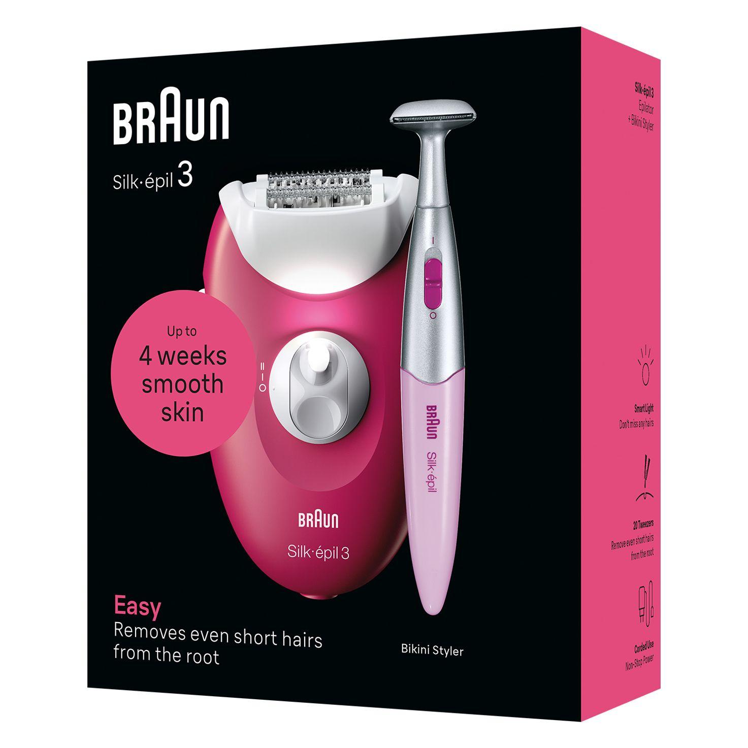 Depiladora Elétrica BRAUN Silk-Epil 3 SE3-202 (Baga), miniatura 2