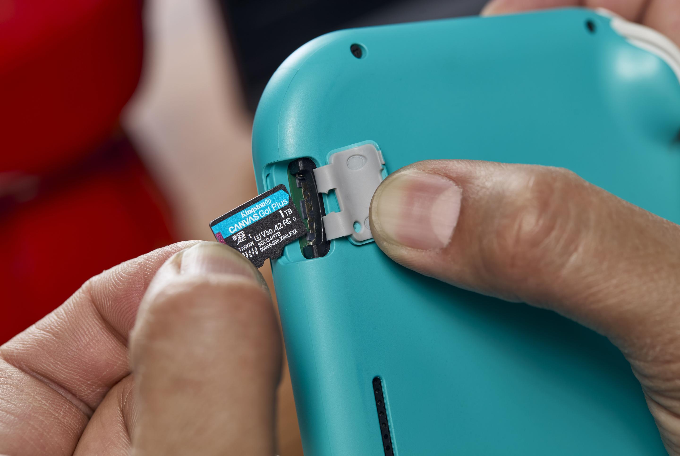 Cartão de Memória KINGSTON Canvas Go! Plus SDCG4/1TB (1TB - Classe 10 - Até 200 MB/s - Preto e Turquesa), miniatura 8