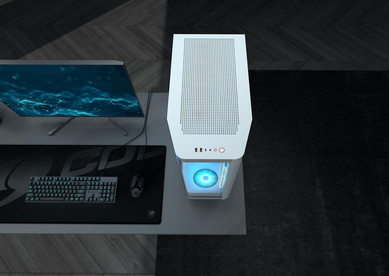 Caixa de Computador COUGAR FV270 ARGB (Midi Tower - 18 cm - 45 cm - Branco) — miniatura 20