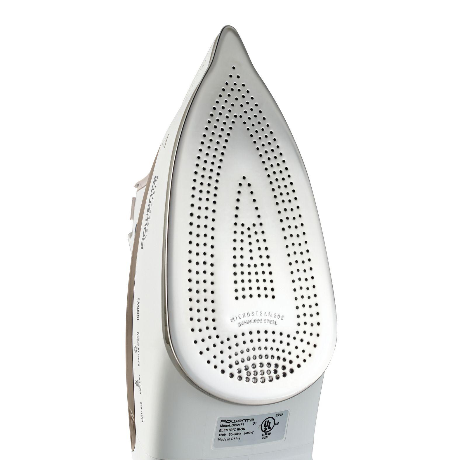 Ferro de Engomar a Vapor ROWENTA DX1635D1 (2400 W - 0,25 l - Base em aço inoxidável - Castanho), miniatura 2