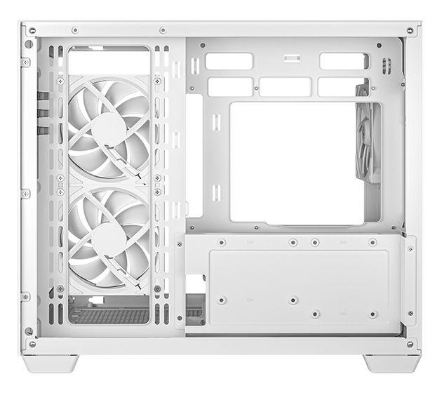 Caixa PC DEEPCOOL CG330 3F WH (Mini-ITX, Micro-ATX, BTF - Torre - ABS, SPCC, vidro temperado - Branco) — miniatura 5