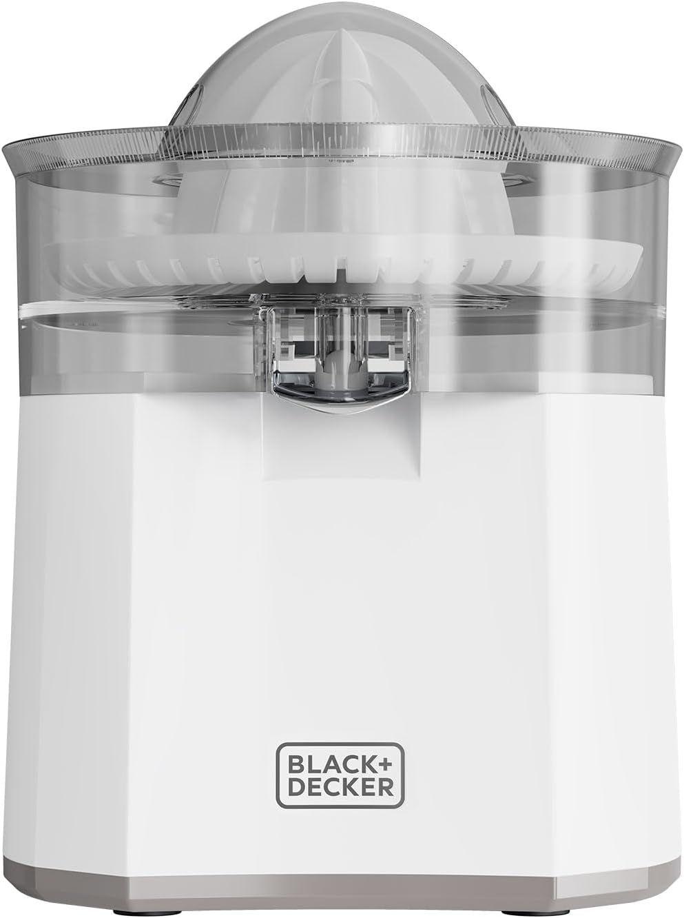 Espremedor de Citrinos Elétrico BLACK+DECKER BXCJ40E (Branco)