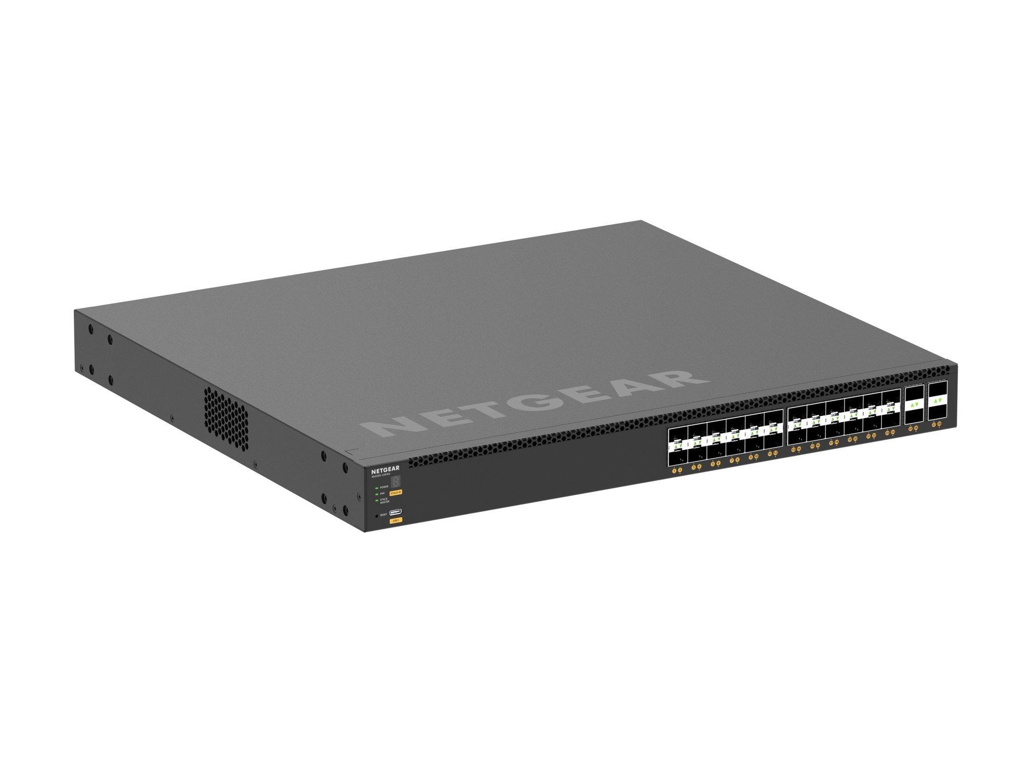 Switch Gerido NETGEAR XSM4328FV-100NES (32 MB - 680 Gbit/s - L3 - Preto) — miniatura 5