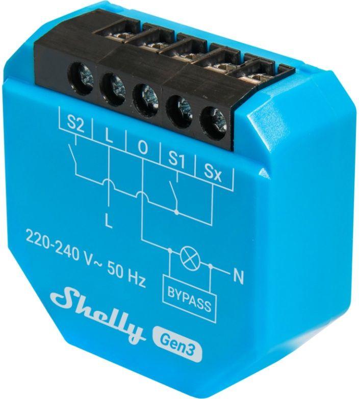 Módulo Interruptor SHELLY 1L Gen3 (Plástico - Ciano) — miniatura 6