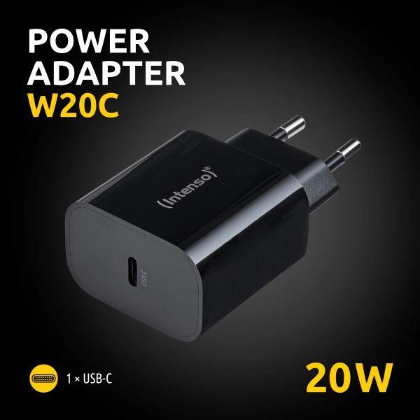 Carregador de Parede USB-C INTENSO 7802010 (20 W - Power Delivery 3.0, PPS - Preto), miniatura 2