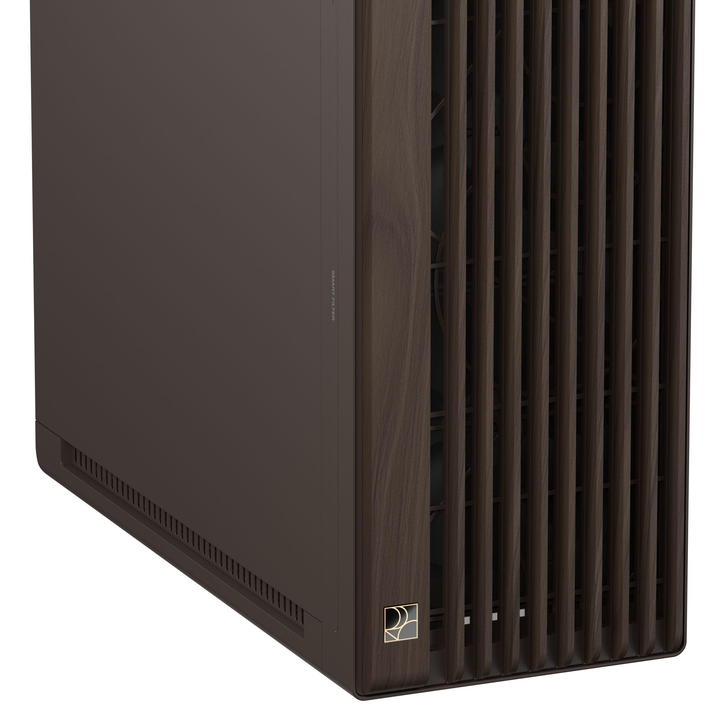 Caixa PC ASUS ProArt PA602 Wood Edition Retro Brown (Midi Tower - 18,5 cm - 44 cm - Castanho), miniatura 13