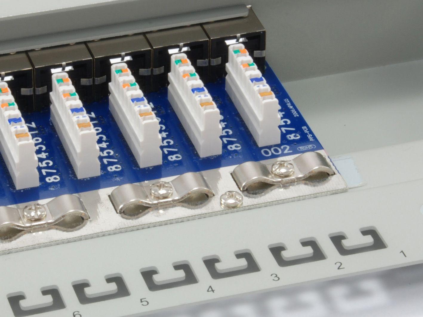 Patch Panel EQUIP 326324 (24xRJ45 - Cat6 FTP - 1U - 250 MHz - Cinzento RAL7035) — miniatura 5