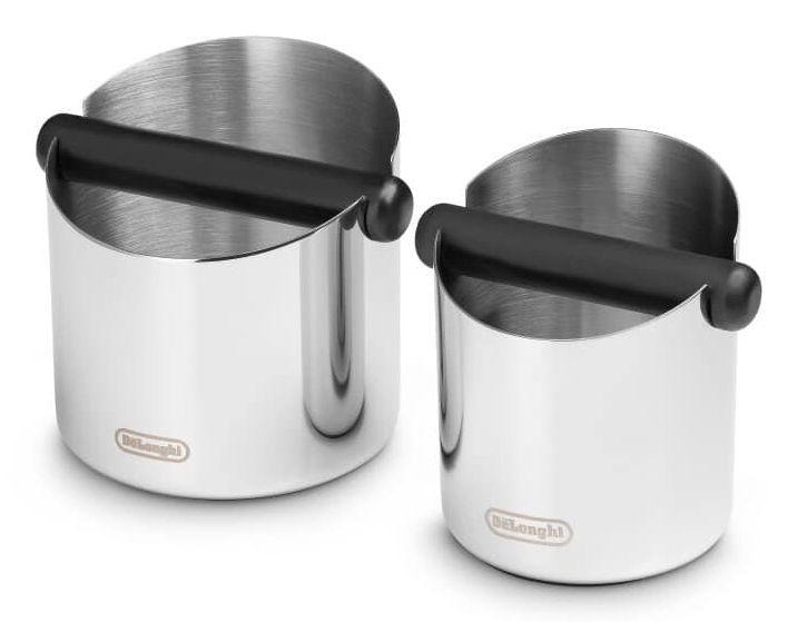 Depósito para Borras de Café DELONGHI DLSC084 (Altura 13,5 cm - Aço Inoxidável), miniatura 2
