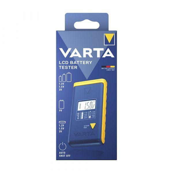 Testador de Pilhas e Baterias VARTA LCD Battery Tester 00893101111 (LR44 - Azul/Amarelo) — miniatura 2