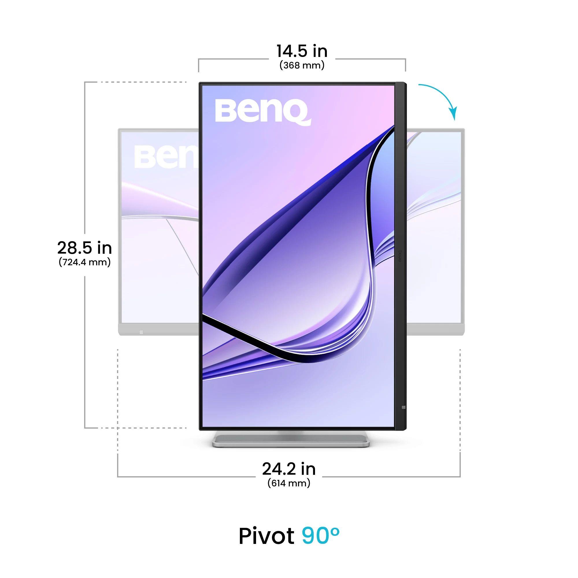 Monitor BENQ MA270S (27" - IPS - 70 Hz - Branco) — miniatura 4