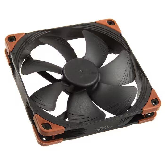 Ventoinha para Caixa de Computador NOCTUA NF-A14 industrialPPC-2000 PWM (Fibra de vidro e poliamida - Não suportado - 2,16 W - Castanho/Preto) — miniatura 3