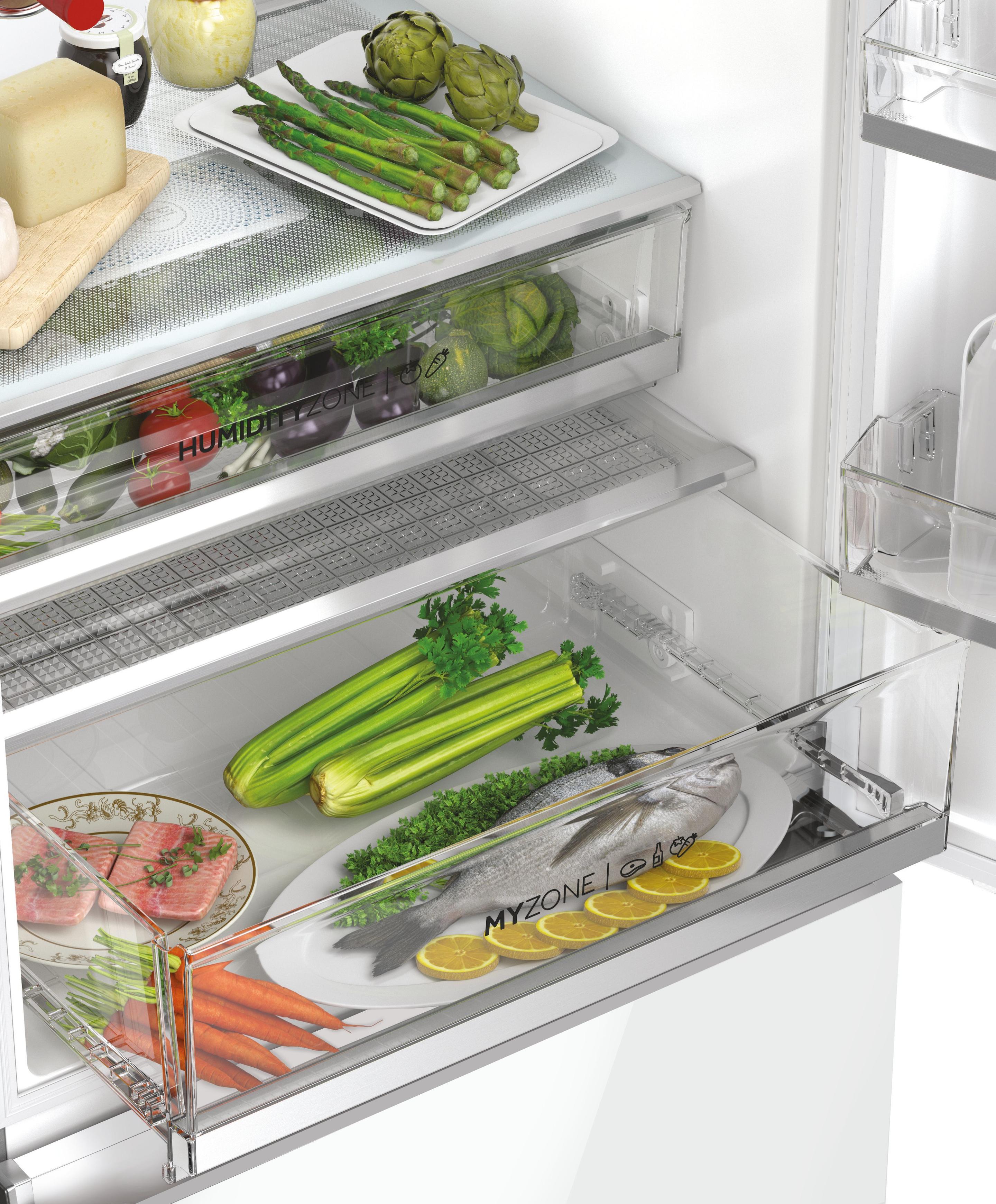 Frigorífico Combinado Independente HAIER HTW7720DNGW (483 l - 200,6x70x67,5 cm - 70 cm - Branco) — miniatura 5