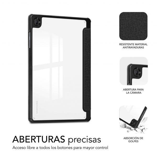 Capa Tipo Livro SUBBLIM Clear Shock para Samsung Galaxy Tab A11+ 11 (11" - Samsung - Poliuretano - Preto) — miniatura 4