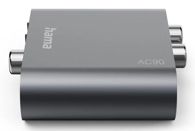 Conversor de Áudio Digital-Analógico HAMA AC90 (USB-C - Cinzento), miniatura 4