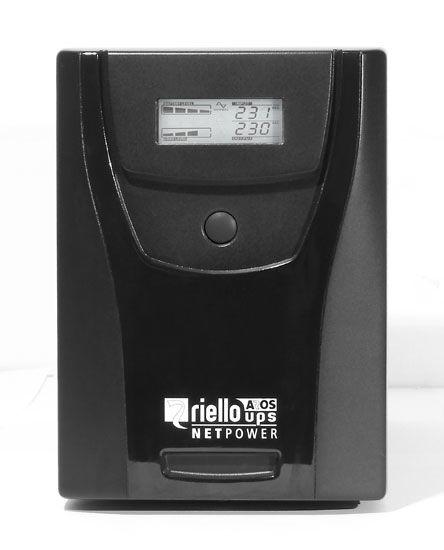 UPS RIELLO NetPower 1500 NPW1500DE (Cabo de alimentação de energia - Schuko - Preto)