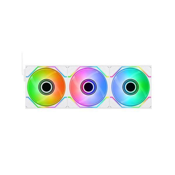 Ventoinhas para Caixa de Computador THERMALTAKE SWAFAN INFINITY EX14 ARGB Sync (RGB multicolor - 4,56 W - Branco), miniatura 3