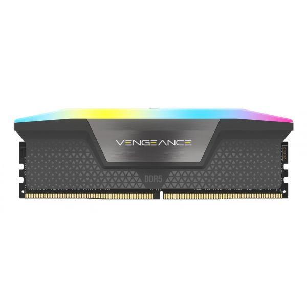 Memória RAM CORSAIR Vengeance RGB CMH16GX5M1E6000Z36 (6000 MHz - 16 GB - DIMM), miniatura 2