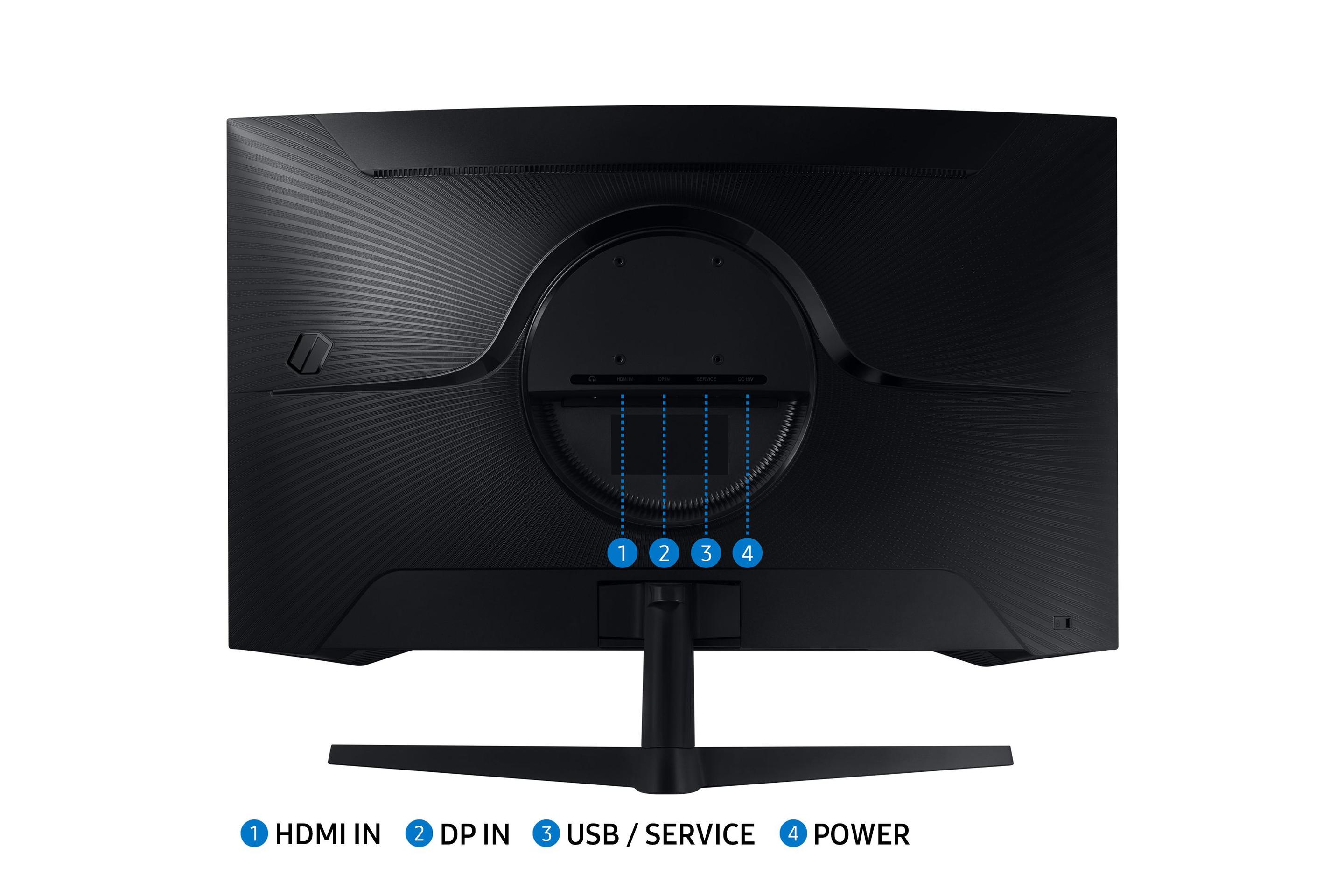 Monitor SAMSUNG Odyssey G5 S32CG552EU (32" - VA - 165 Hz - Preto) — miniatura 15