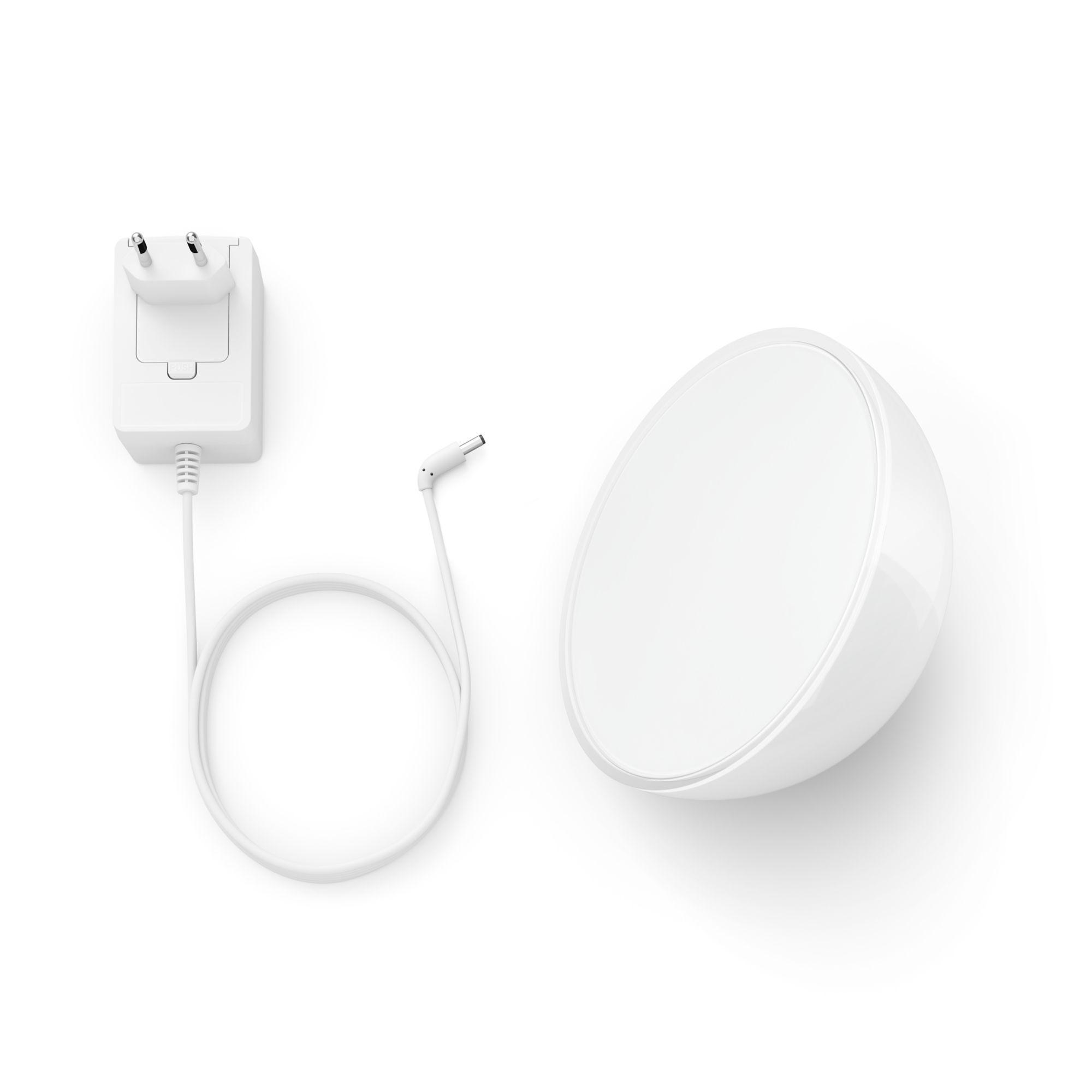 Candeeiro de Mesa Inteligente PHILIPS Hue Go (Sintético - Branco) — miniatura 2