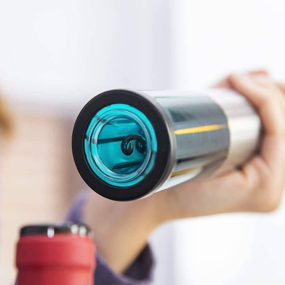 Saca-Rolhas Elétrico CECOTEC InstantCork 1000 Gourmet (Aço inoxidável - Inox/Azul) — miniatura 5